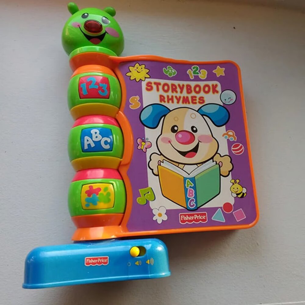 Fisher Price Laugh and Learn Storybook Rhymes Interactive Electronic Book